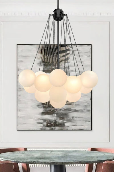 Bubble Glass Chandelier