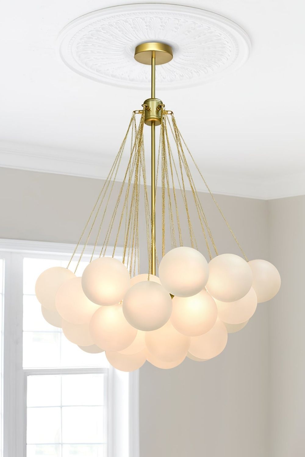 Bubble Glass Chandelier