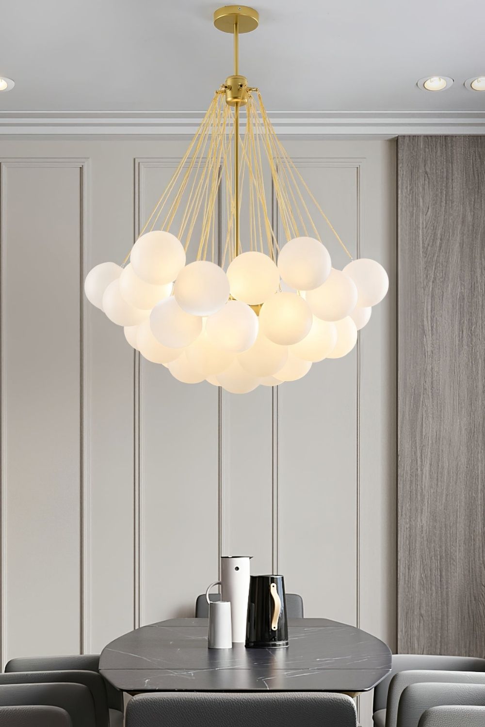 Bubble Glass Chandelier