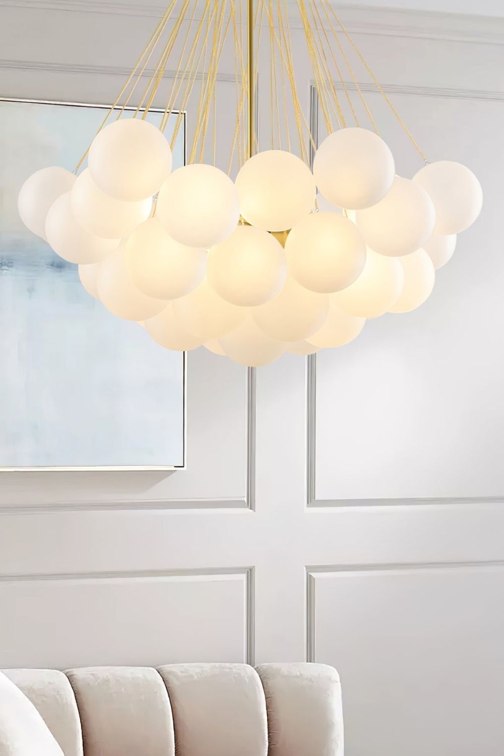 Bubble Glass Chandelier