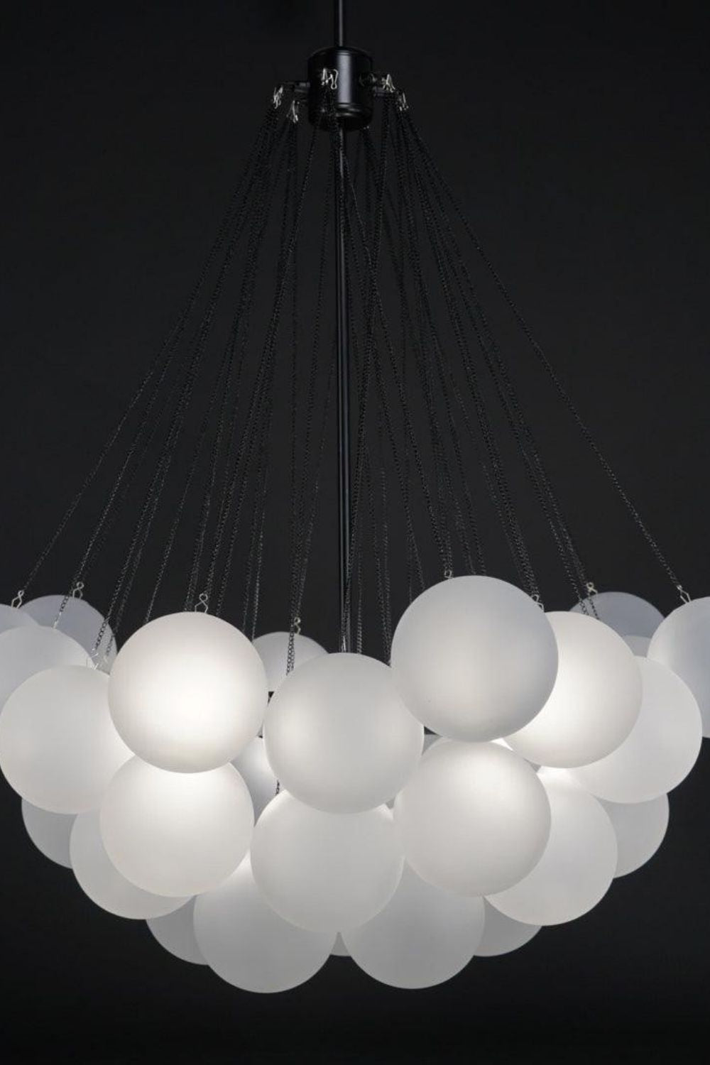 Bubble Glass Chandelier