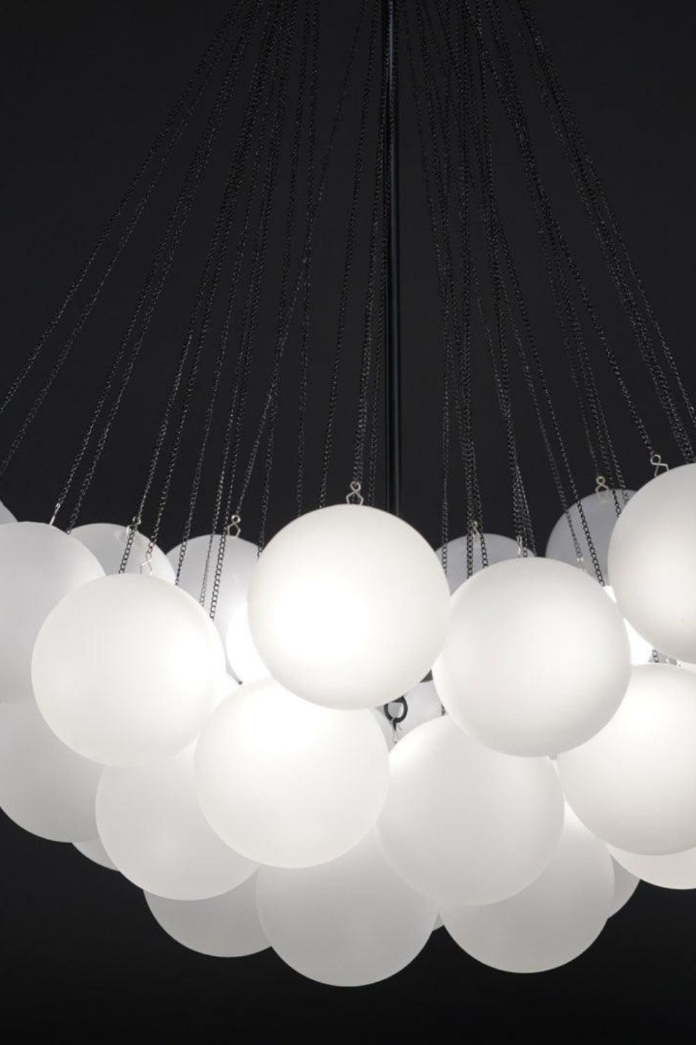 Bubble Glass Chandelier