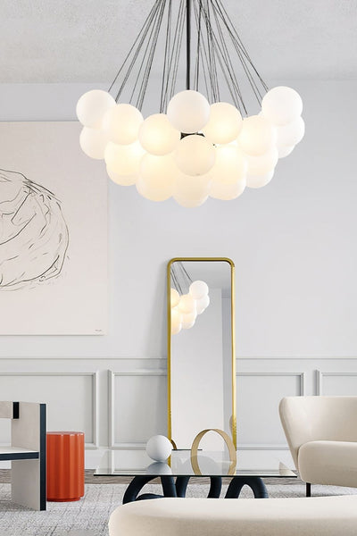 Bubble Glass Chandelier