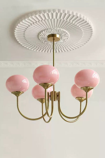 Bubble Glass Marshmallow Chandelier