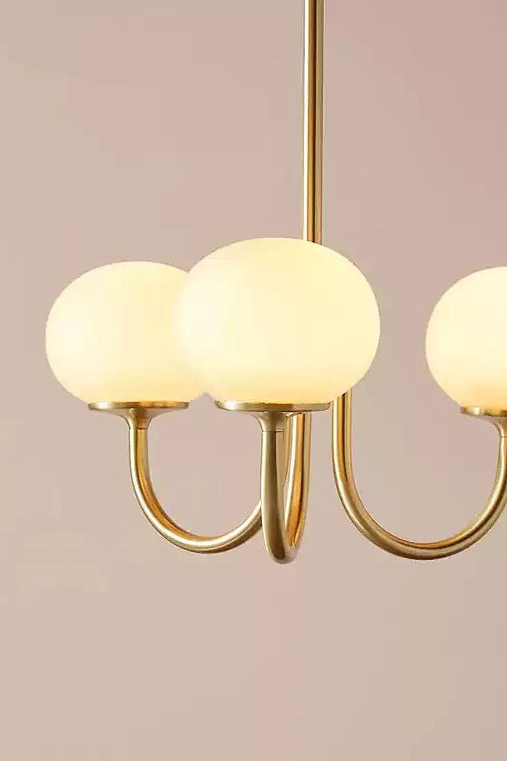 Bubble Glass Marshmallow Chandelier