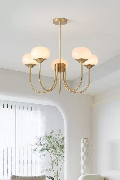 Bubble Glass Marshmallow Chandelier