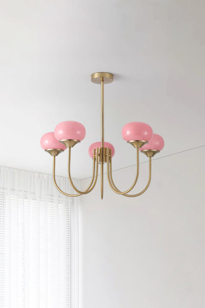 Bubble Glass Marshmallow Chandelier