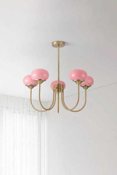 Bubble Glass Marshmallow Chandelier