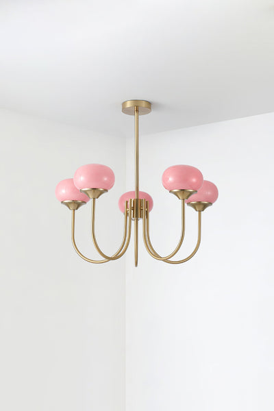 Bubble Glass Marshmallow Chandelier