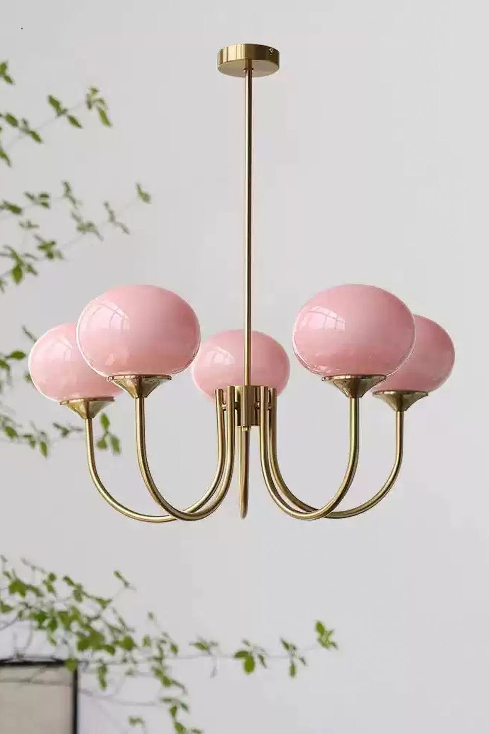 Bubble Glass Marshmallow Chandelier