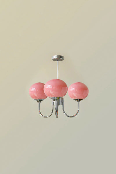 Bubble Glass Marshmallow Chandelier