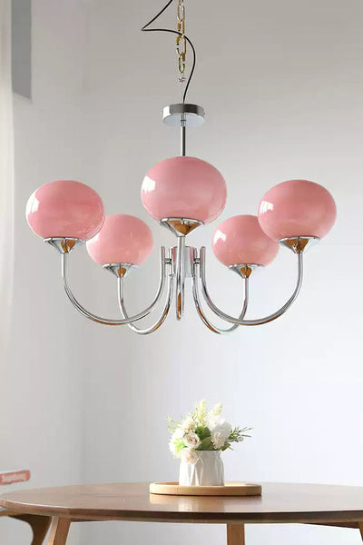 Bubble Glass Marshmallow Chandelier