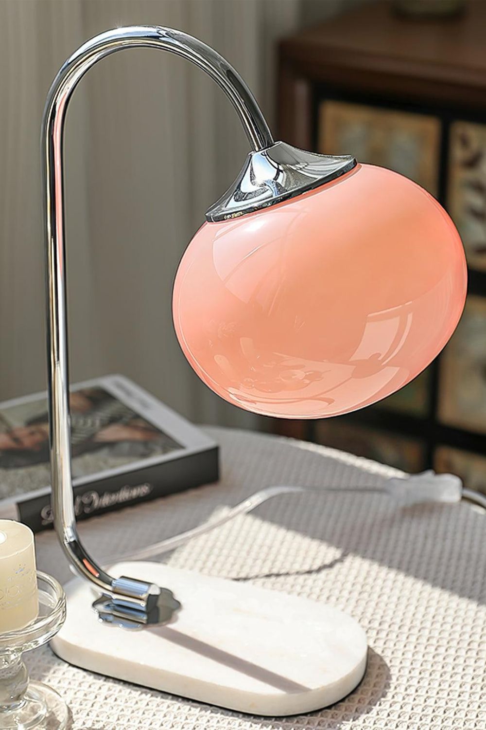 Bubble Glass Marshmallow Table Lamp