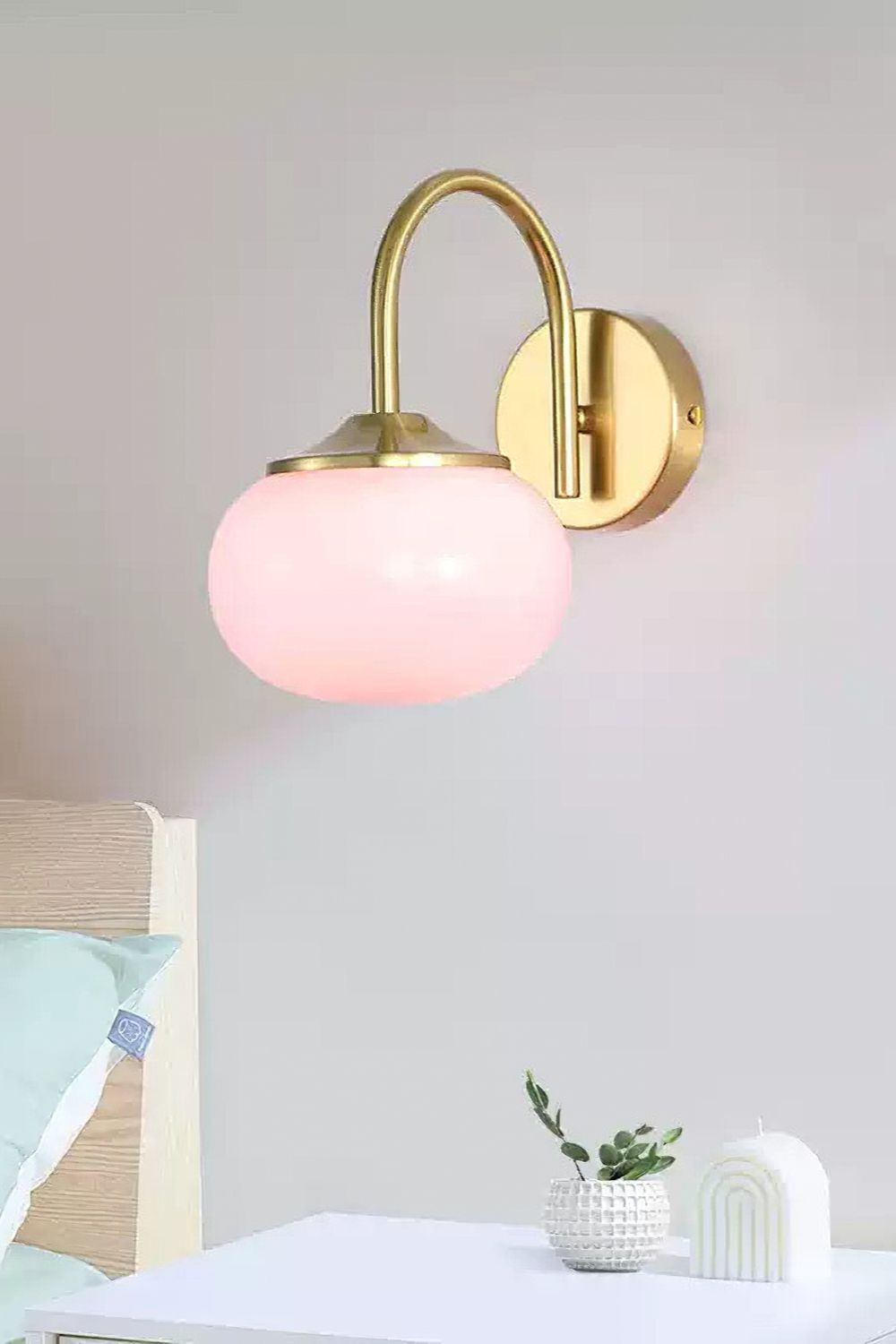 Bubble Glass Marshmallow Wall Lamp