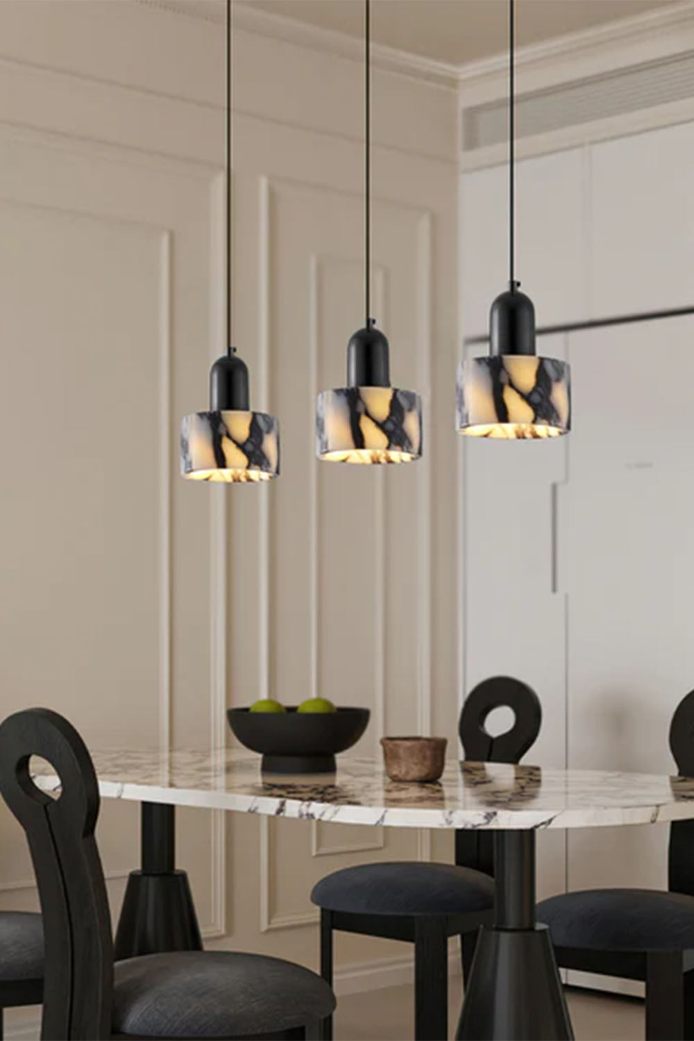 Bulgari Luxury Stone Pendant Light