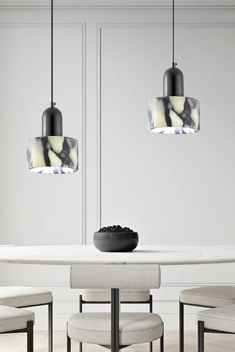Bulgari Luxury Stone Pendant Light