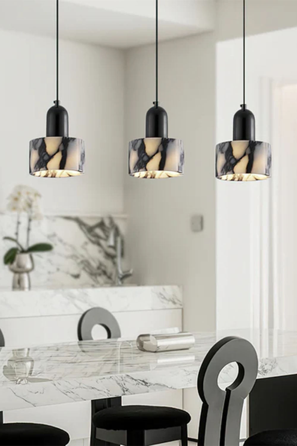 Bulgari Luxury Stone Pendant Light