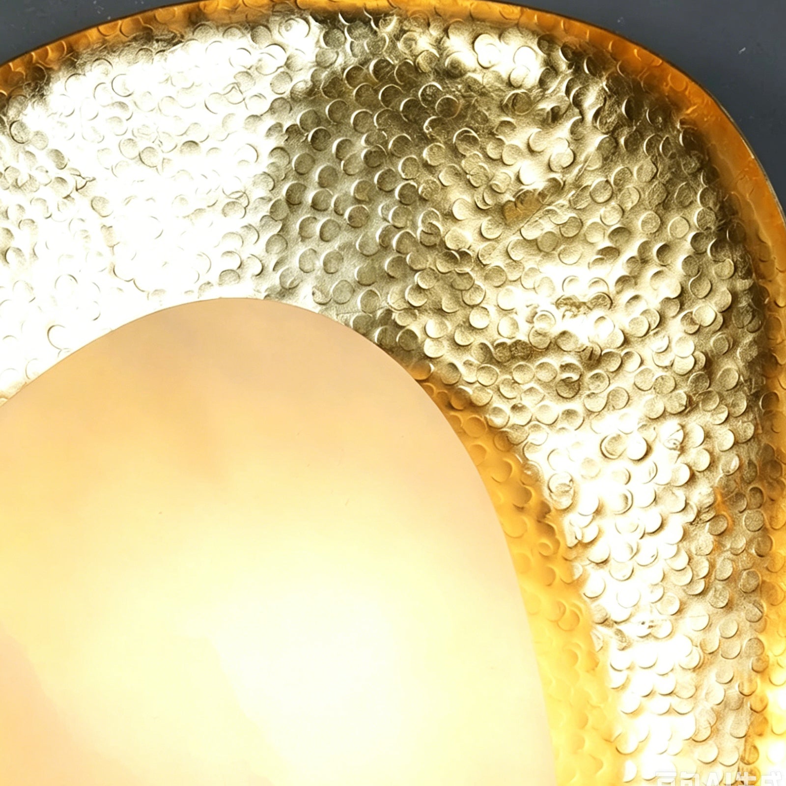 Artisanal Hand Hammered Metal Texture