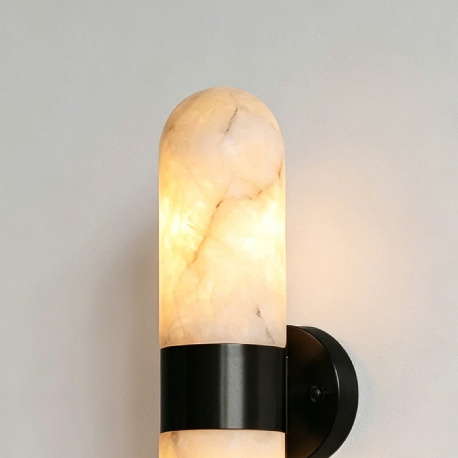 Natural Alabaster Capsule