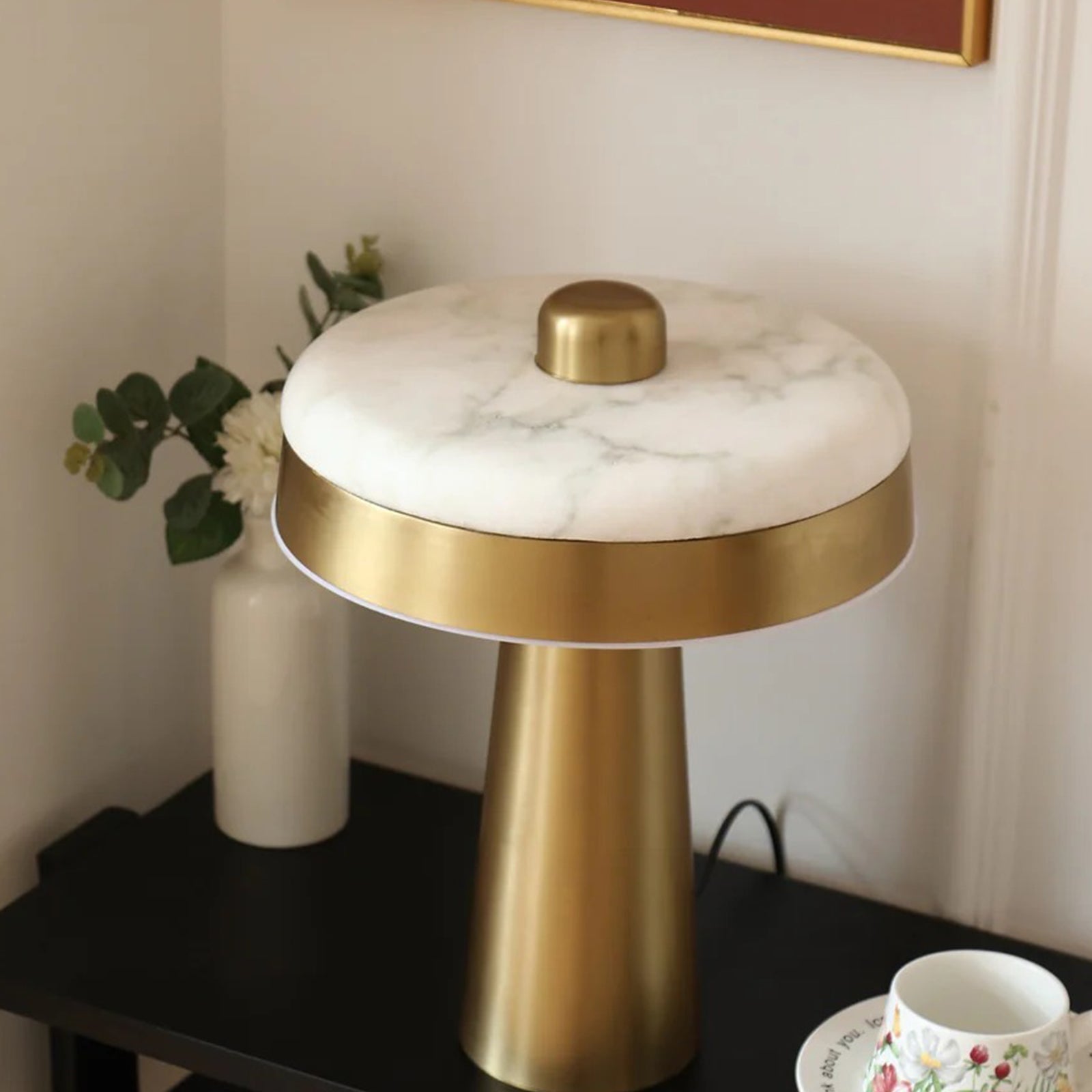Natural Alabaster Inset Disc 