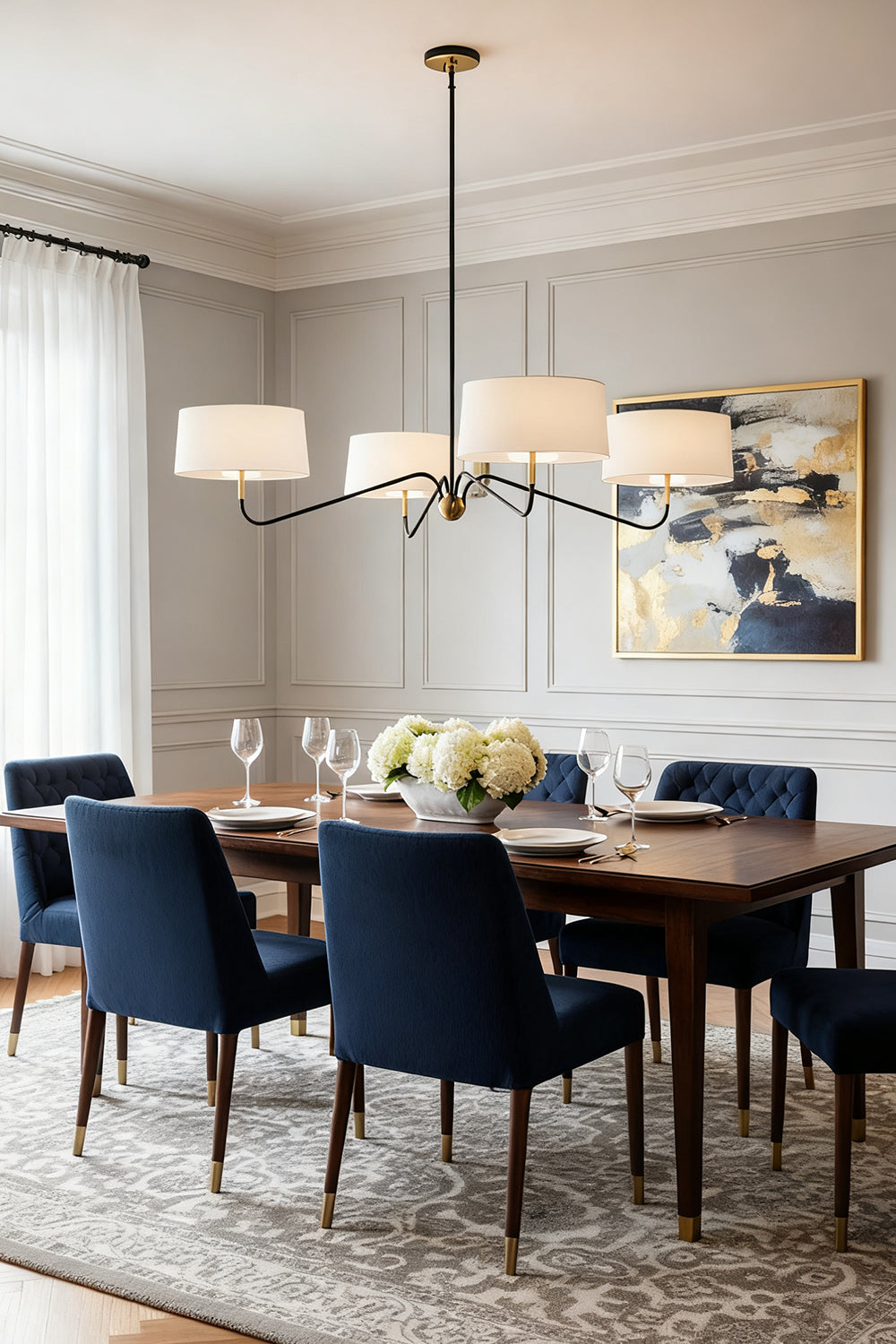 Canto Grande Four Arm Chandelier