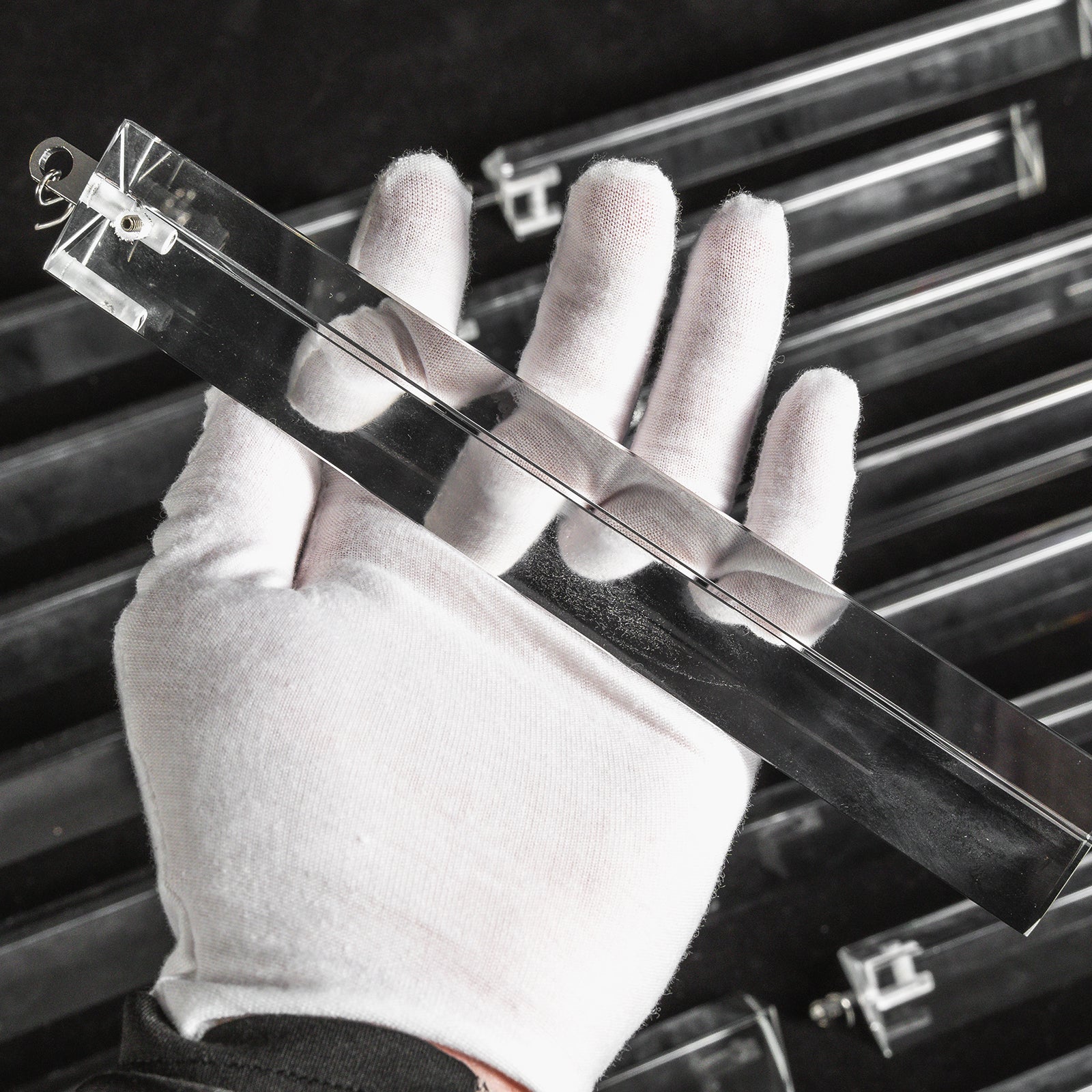 Precision-Cut Faceted Prisms