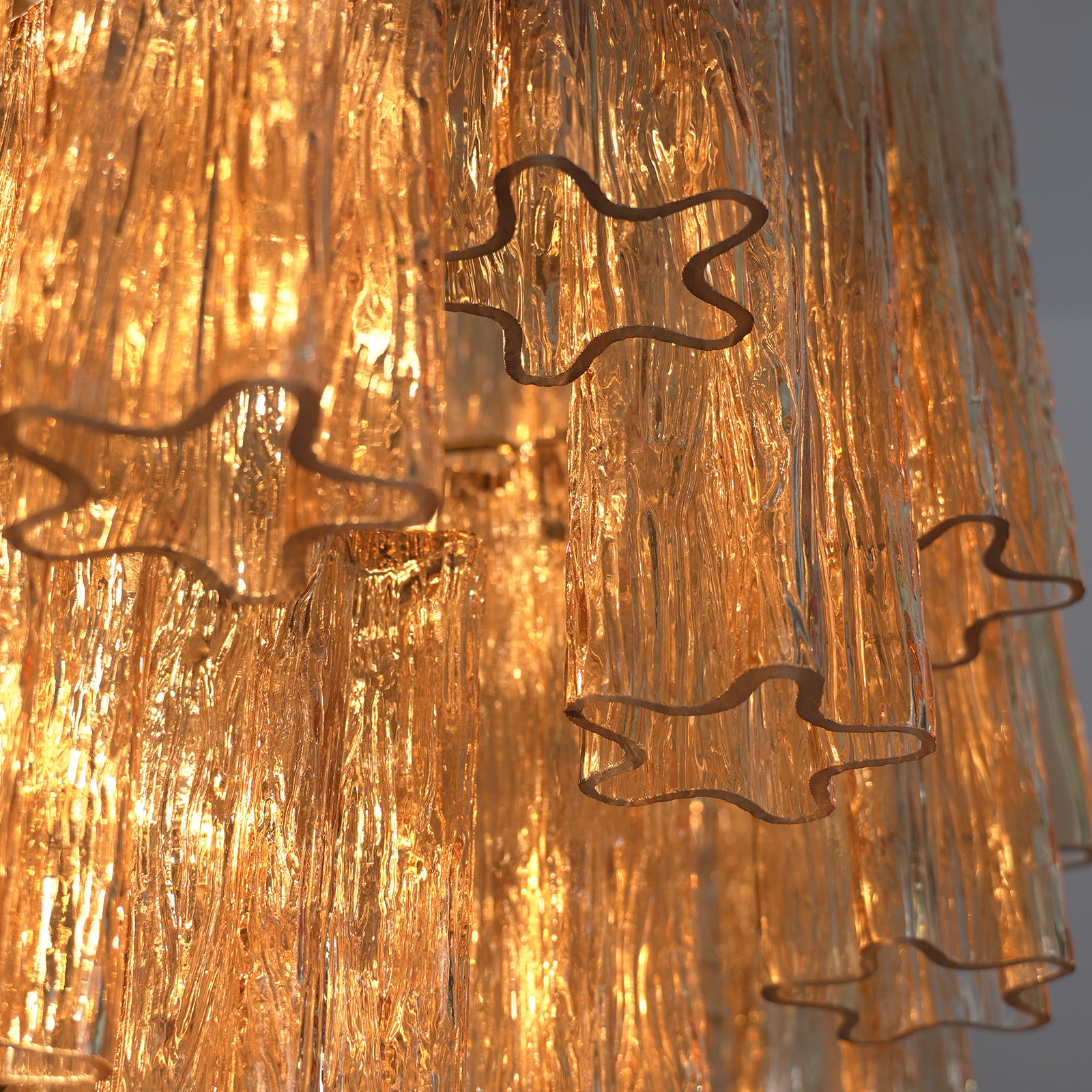Ripple-Effect Glass Prisms