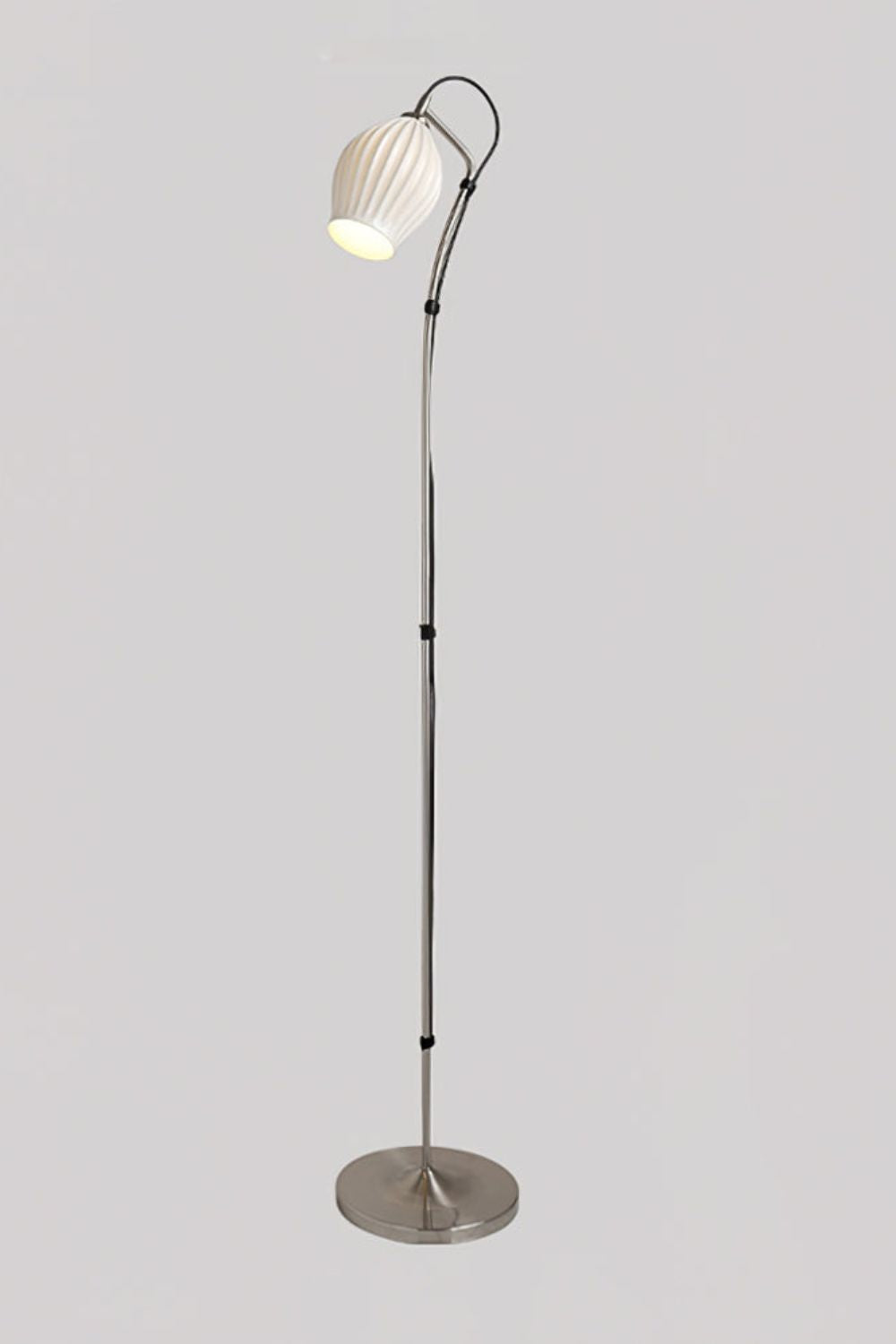 Ceramic Ribbed Floor Lamp - SamuLighting