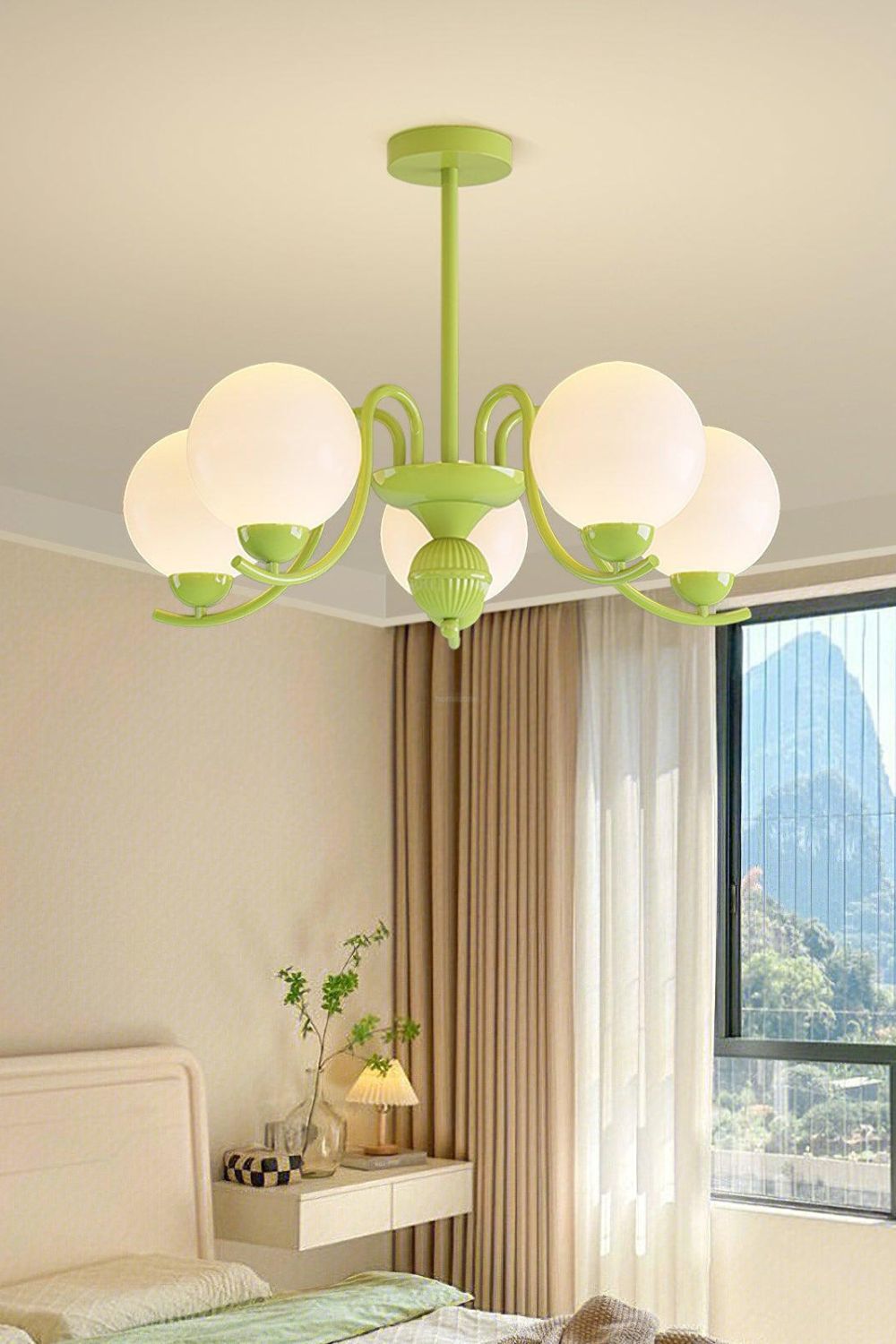 Citrus Globe Chandelier