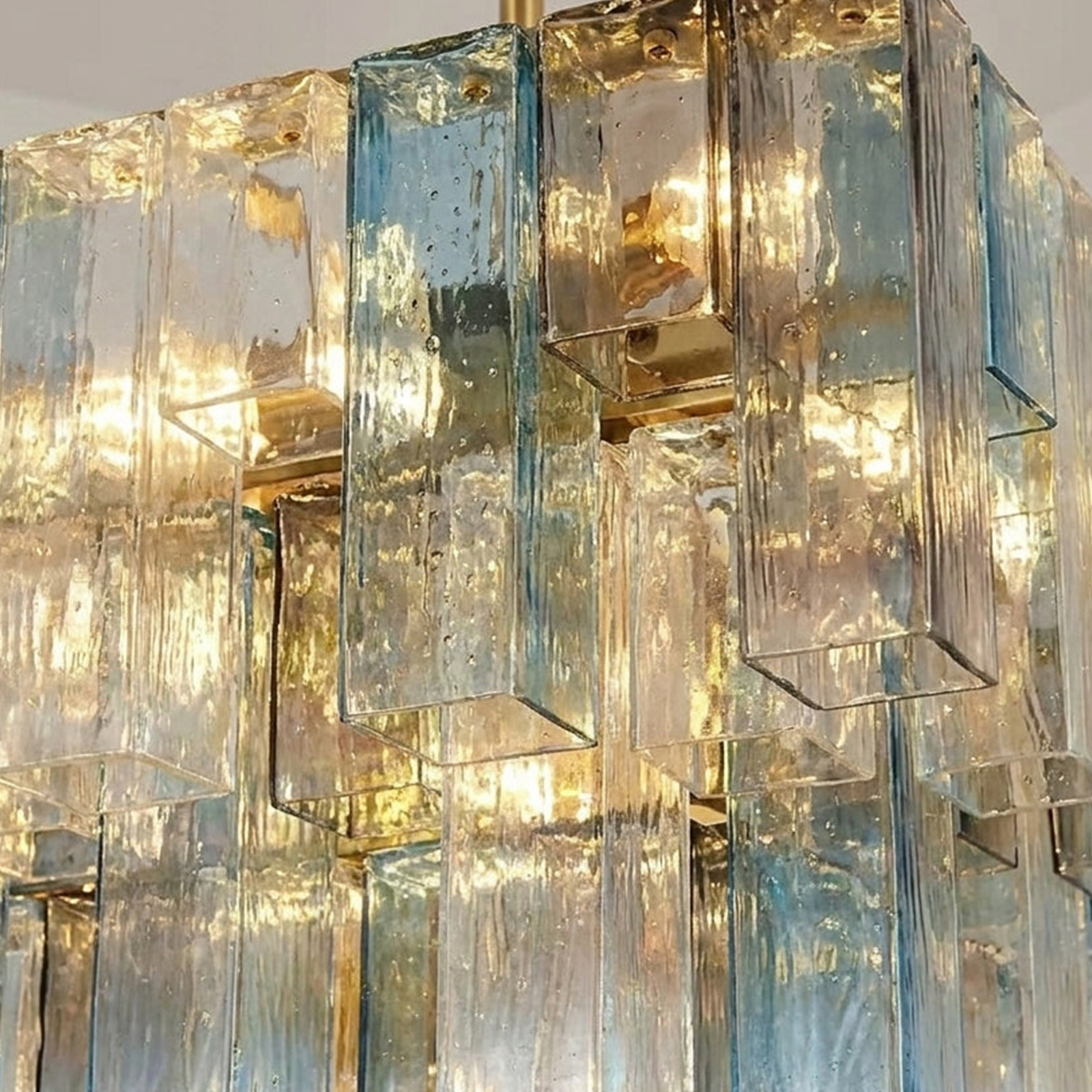 Tri-Tone Cast Glass Blocks 
