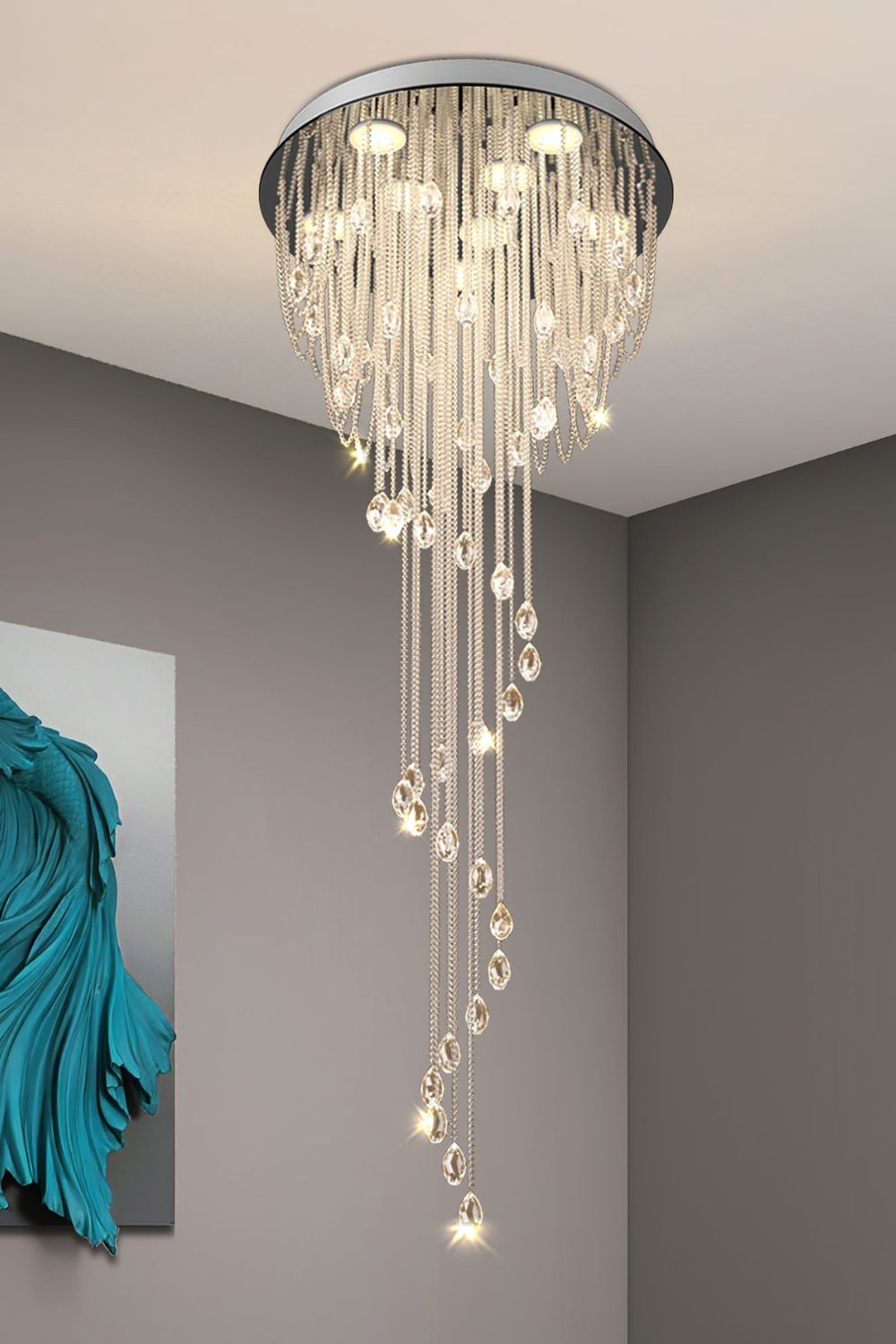 Classic Symphony Spiral Chandelier - SamuLighting