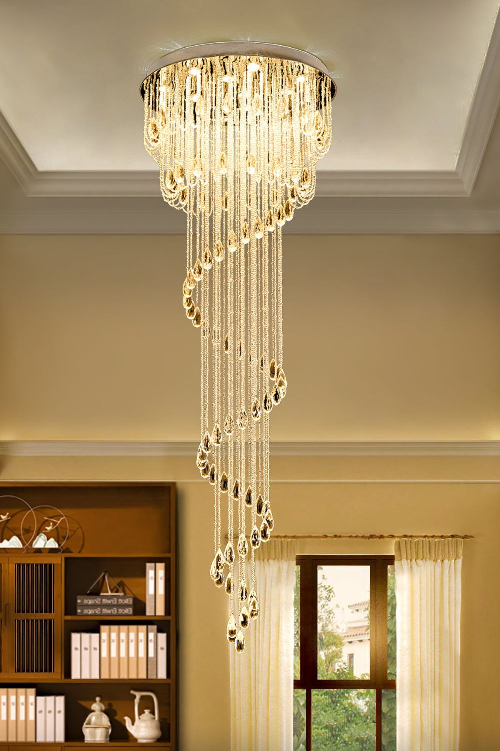 Classic Symphony Spiral Chandelier - SamuLighting