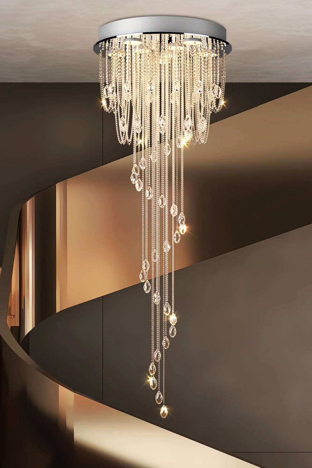 Classic Symphony Spiral Chandelier - SamuLighting