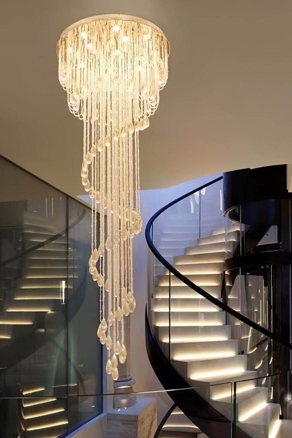 Classic Symphony Spiral Chandelier - SamuLighting