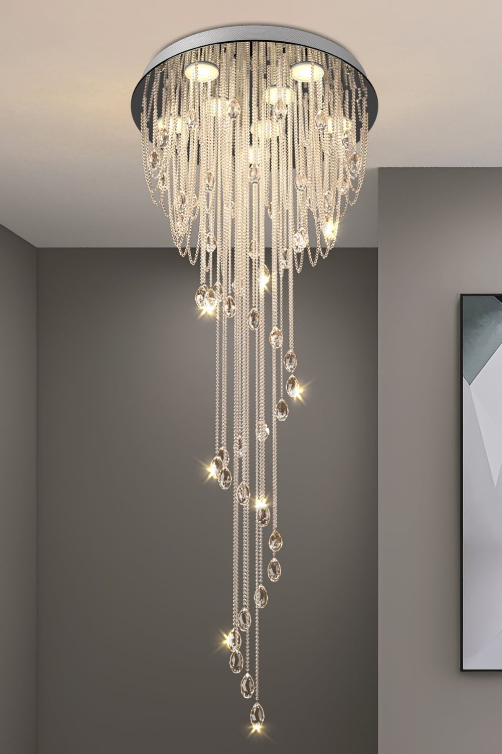 Classic Symphony Spiral Chandelier - SamuLighting