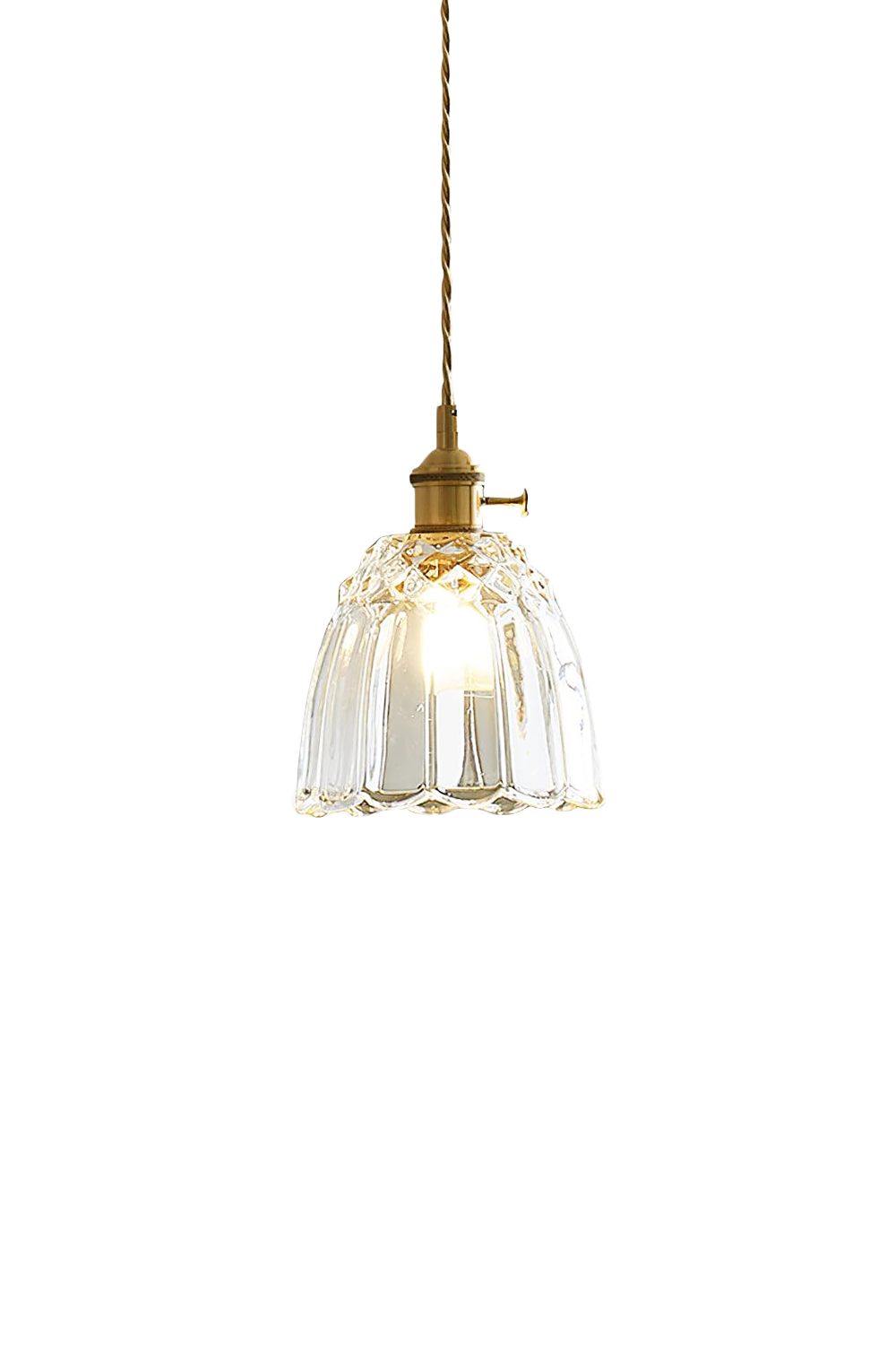 Clear Glass Fulbright Pendant Light