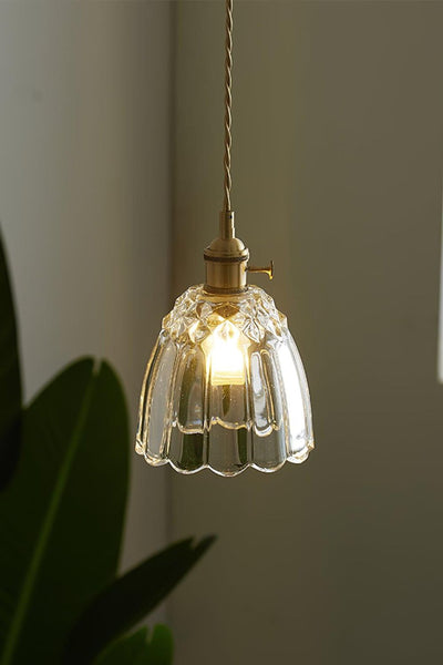 Clear Glass Fulbright Pendant Light