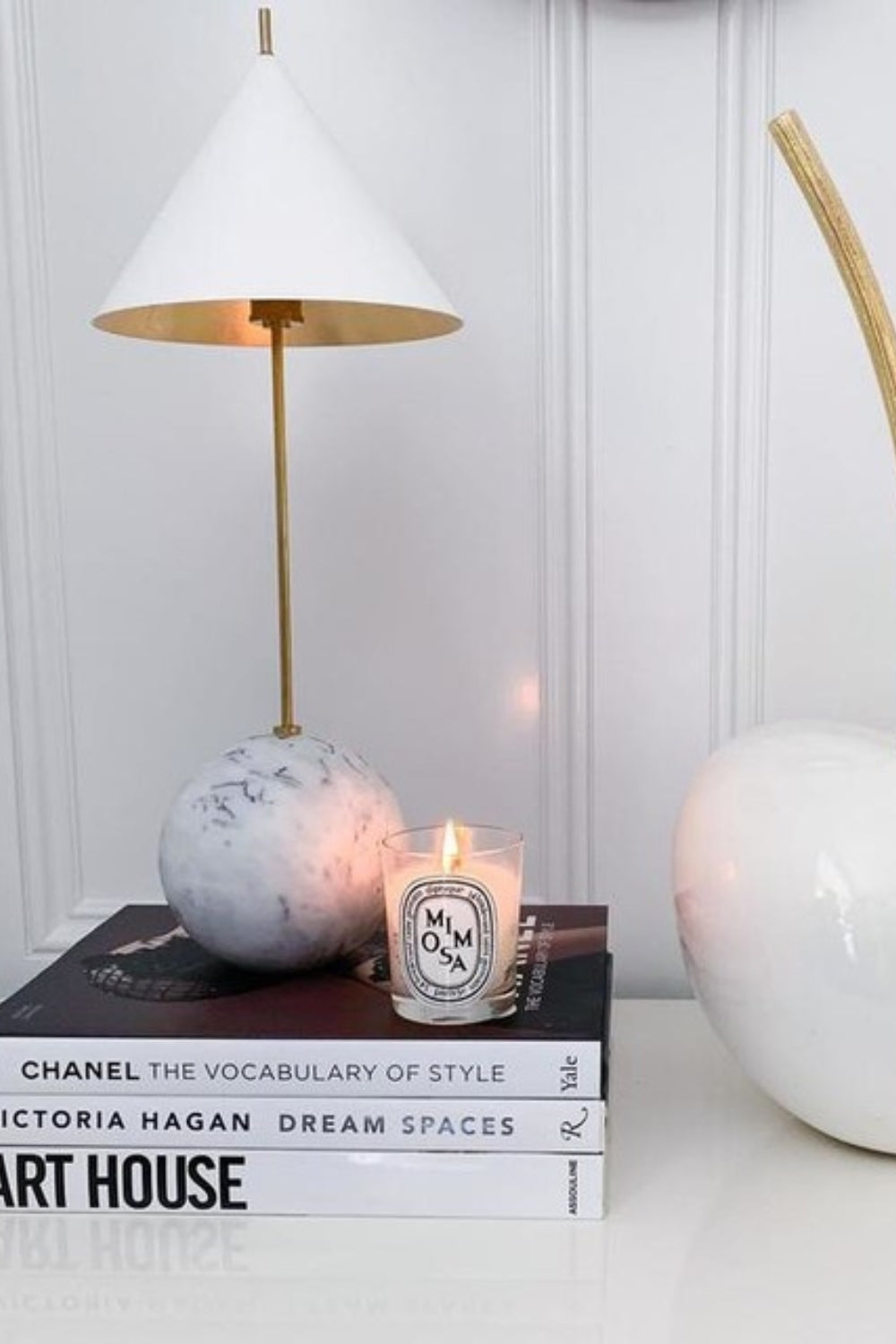 Cleo Orb Base Desk Lamp - SamuLighting