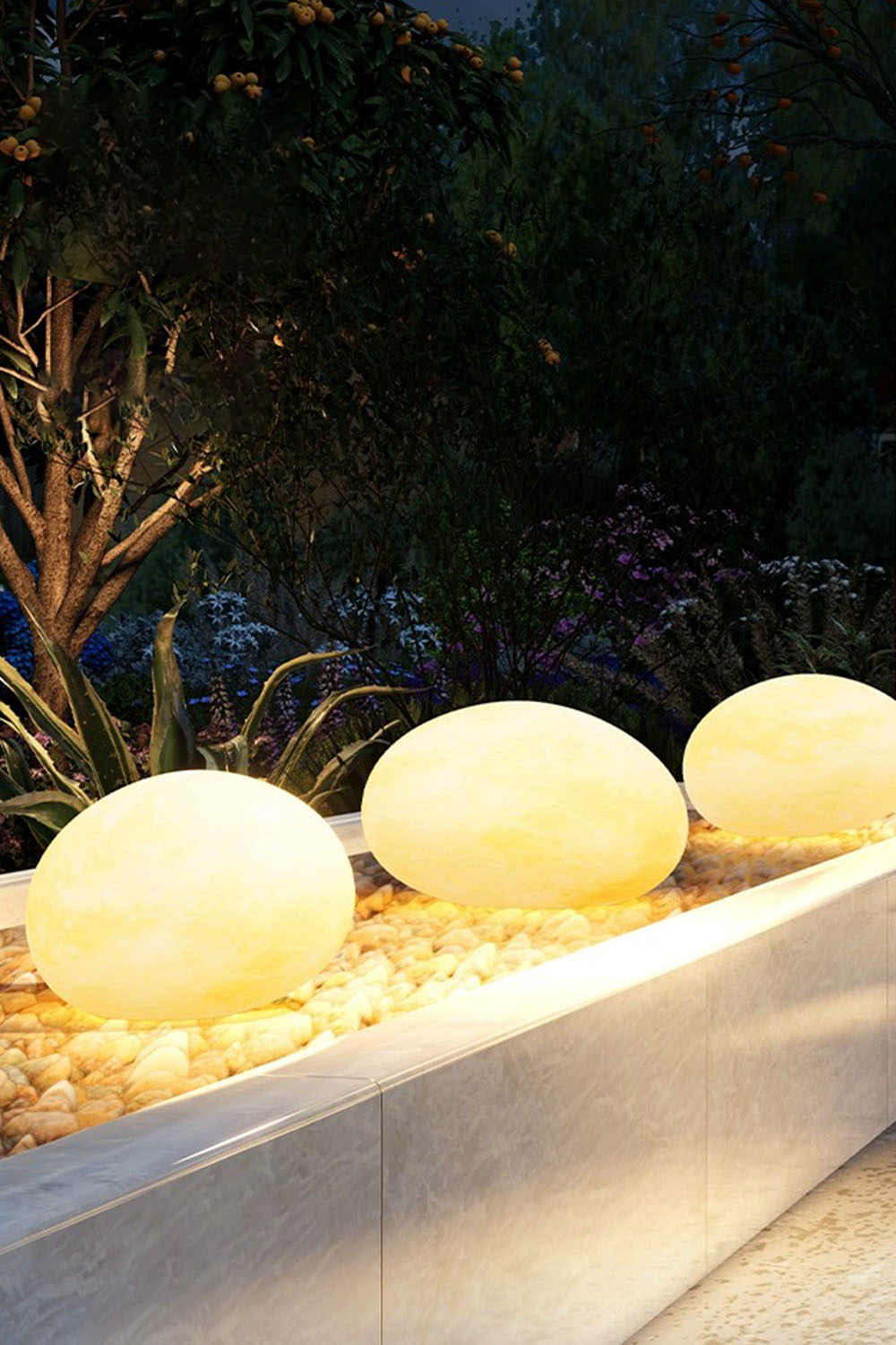 Cobblestone Outdoor Floor Lamp