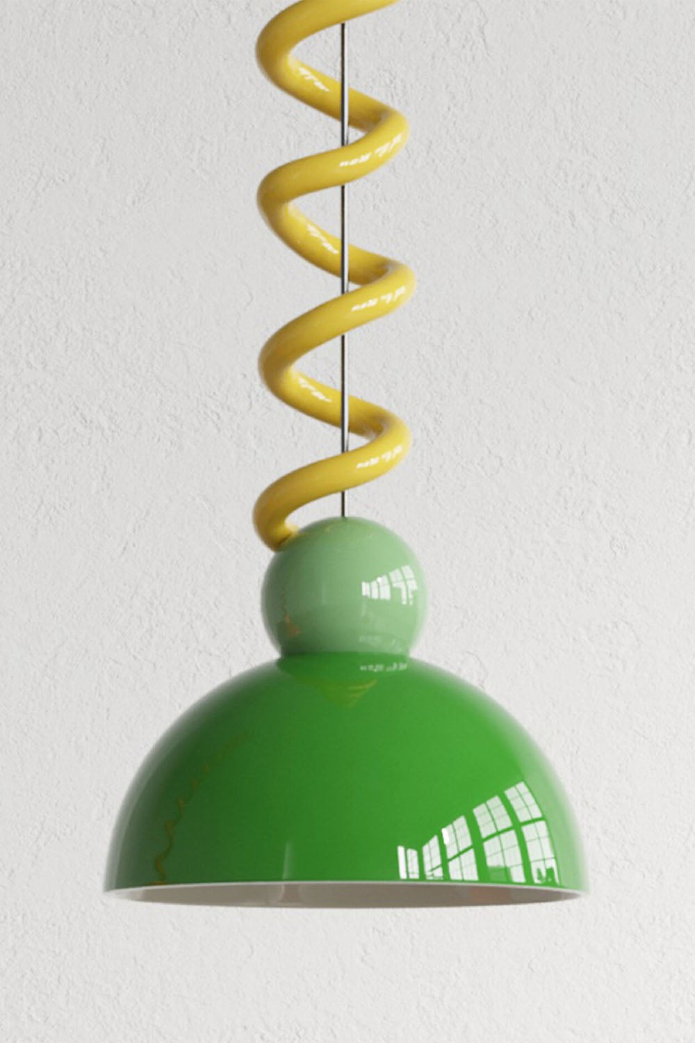 Coil Spring Pendant Light