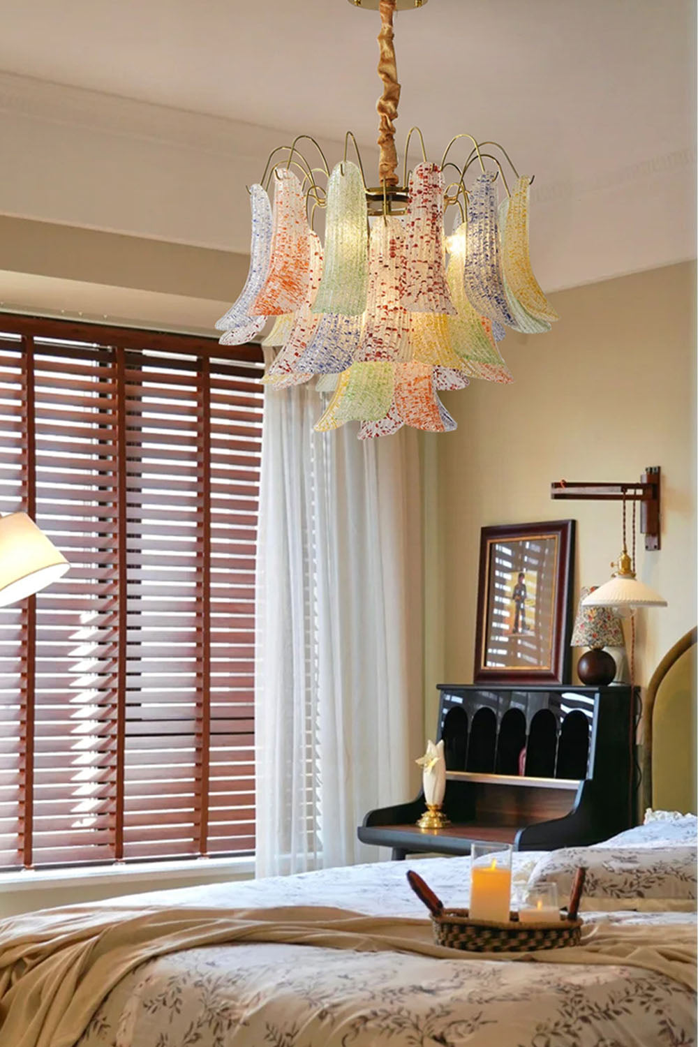 Colorful Murano Glass Chandelier