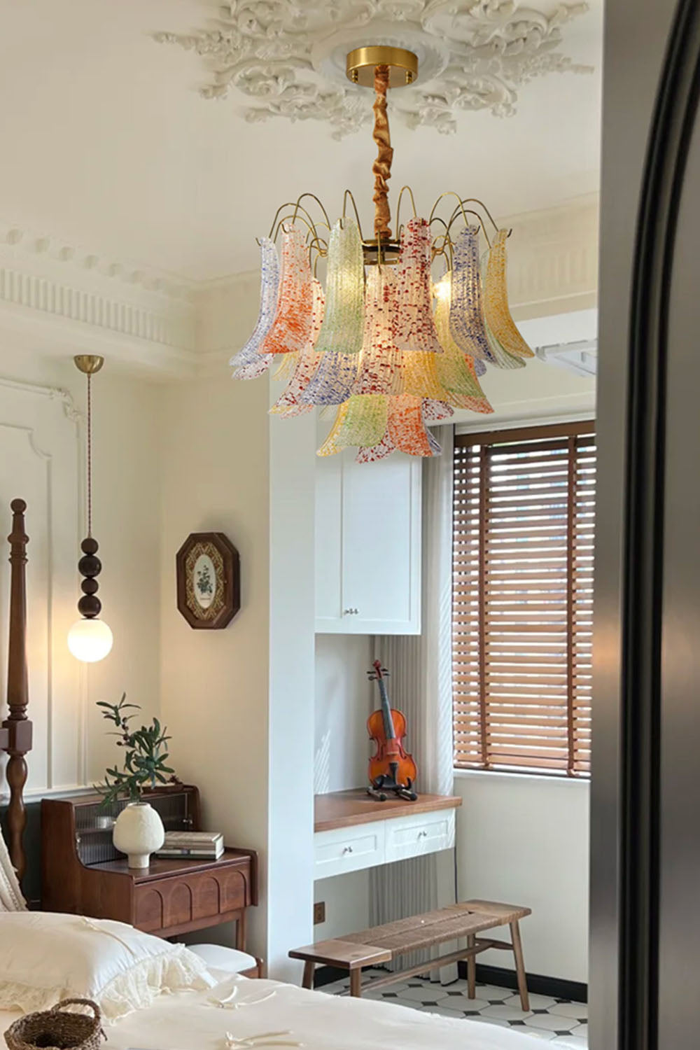 Colorful Murano Glass Chandelier