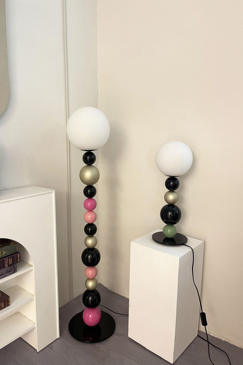 Colorful Round Ball Table Lamp