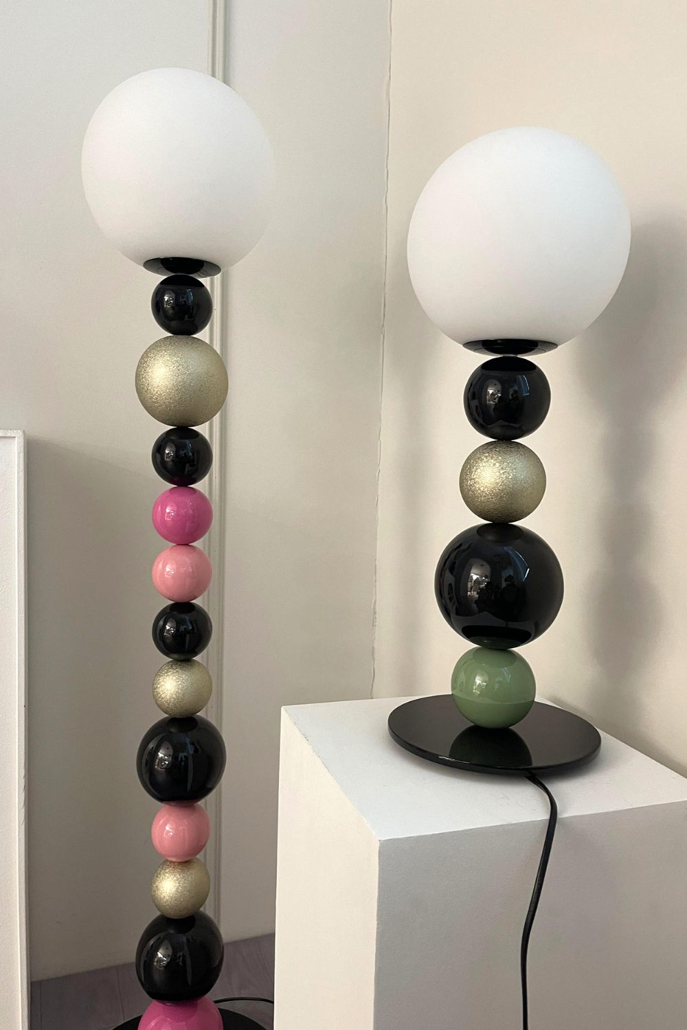Colorful Round Ball Table Lamp