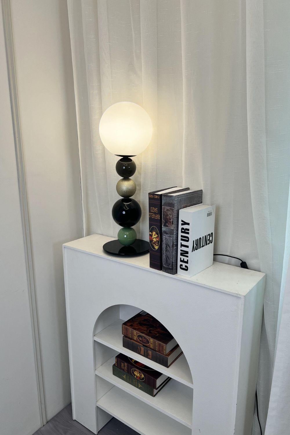 Colorful Round Ball Table Lamp