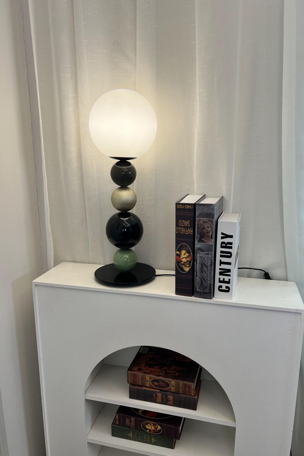 Colorful Round Ball Table Lamp