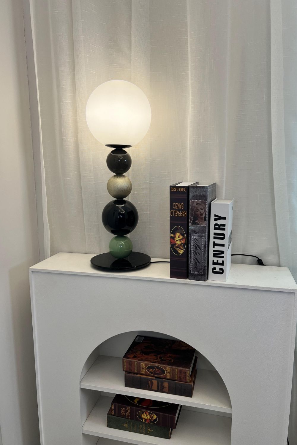 Colorful Round Ball Table Lamp