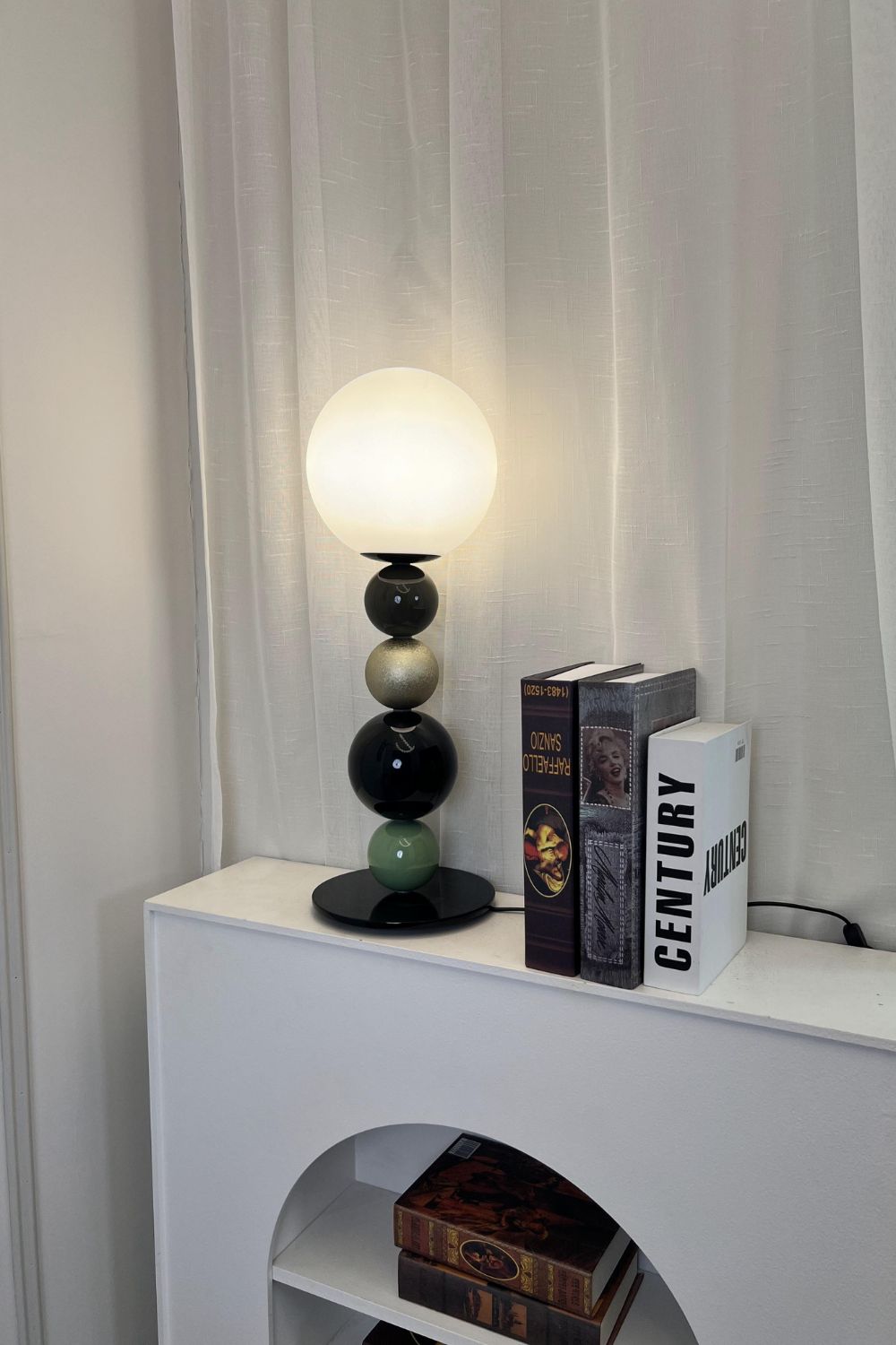 Colorful Round Ball Table Lamp