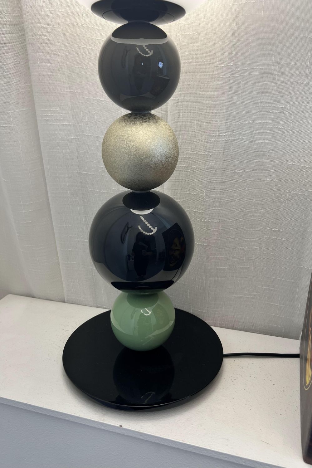 Colorful Round Ball Table Lamp