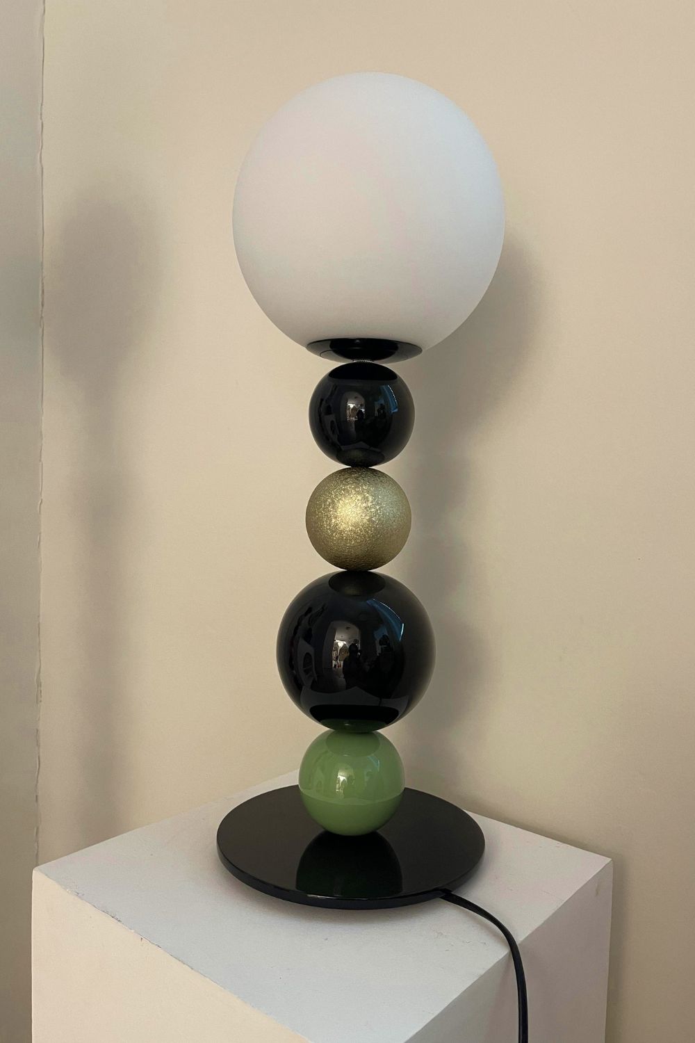Colorful Round Ball Table Lamp